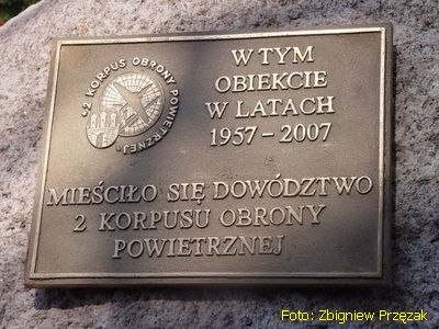 Odsłonięcie tablicy pamiątkowej z okazji 50-lecia 2 KOP - Bydgoszcz