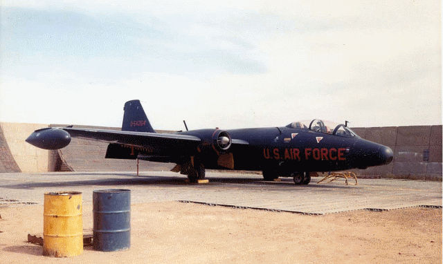 Samolot rozpoznawczego Martin RB-57E.