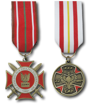 Odznaka i medal ZŻWP.