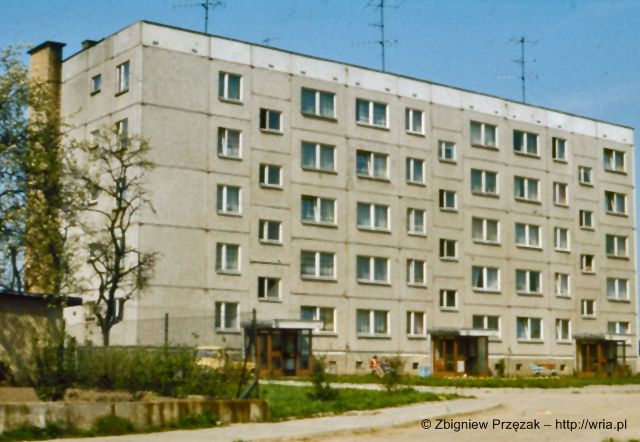 Nowogard ul. Wiejska - 1981 r.