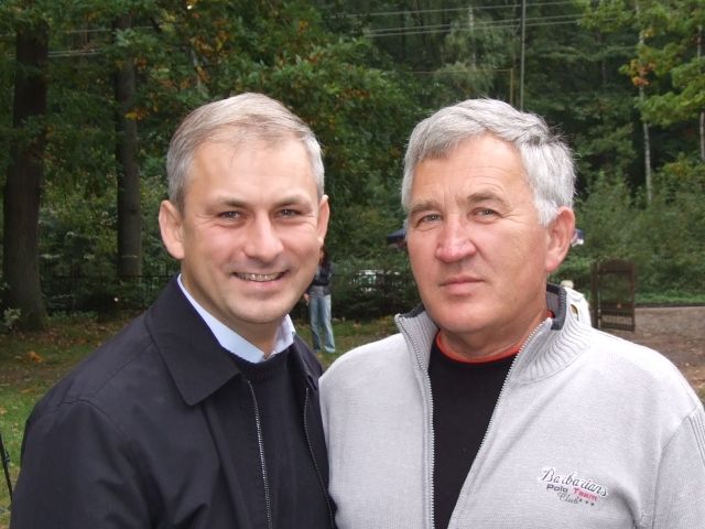 Grzegorz Napieralski i płk rez. Edward Kornicki – Nowogard 26.09.2010 r.