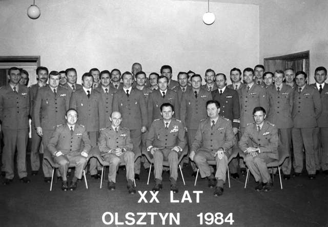 Zjazd koleżeński absolwentów OSUzbr. w 1984 roku.