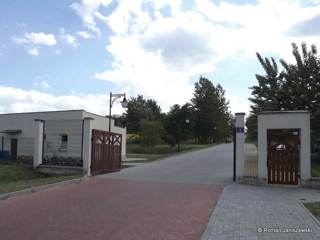 Śląski Ogród Botaniczny, dawniej brama wjazdowa na SO.