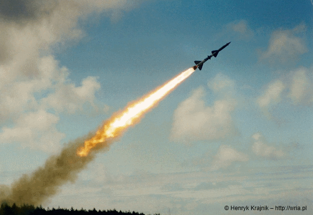 Start rakiety PZR S-75M Wochow