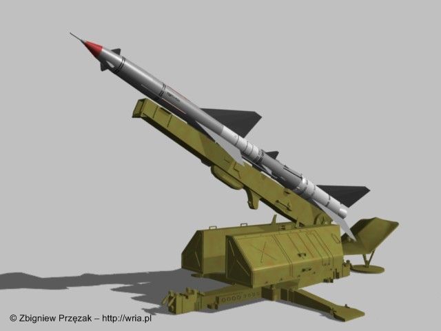 Wyrzutnia SM-90 i rakieta W-755.