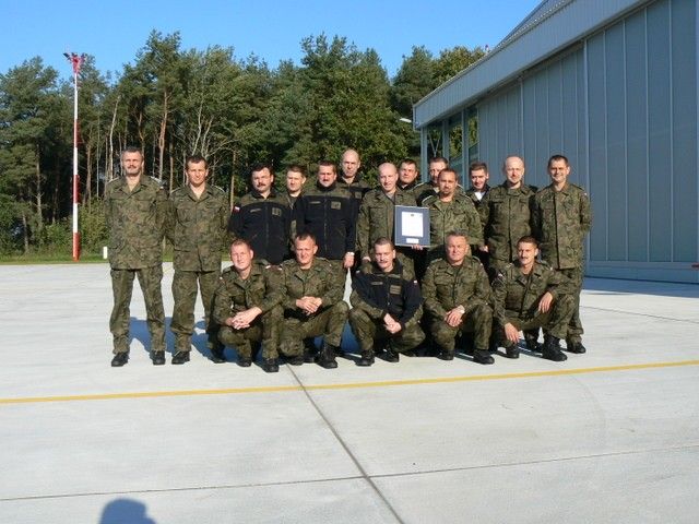 Personel SIL 40. elt po powrocie z  ćwiczeń pk. Bold Awenger 2007.