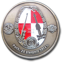 Medal z okazji Święta OPL 2014r. Foto: Adam Marcinowski