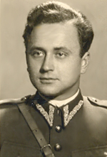 ppor. Mieczysław Wasąg - dowódca baterii plot.