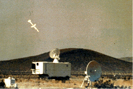 AGM-45 Shrike podczas prób poligonowych