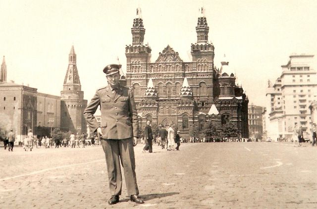 Na Placu Czerwonym w Moskwie - 1962 r.