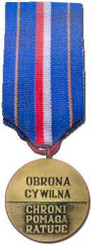 Brązowy medal za Zasługi dla OC.