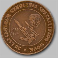 Medal pamiątkowy: 25 lat CSS WOPK.