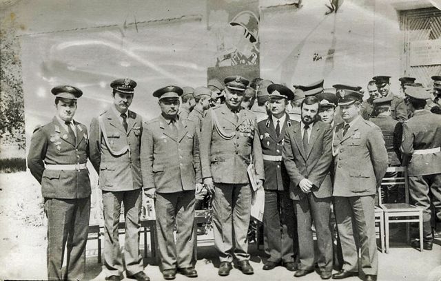 Spotkanie z oficerami ZSRR w Kluczewie - 1984 rok.