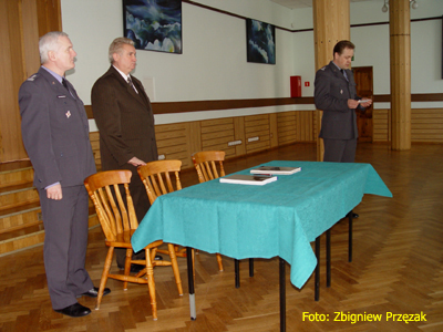 Odczytanie decyzji MON. Foto:  Zbigniew Przęzak